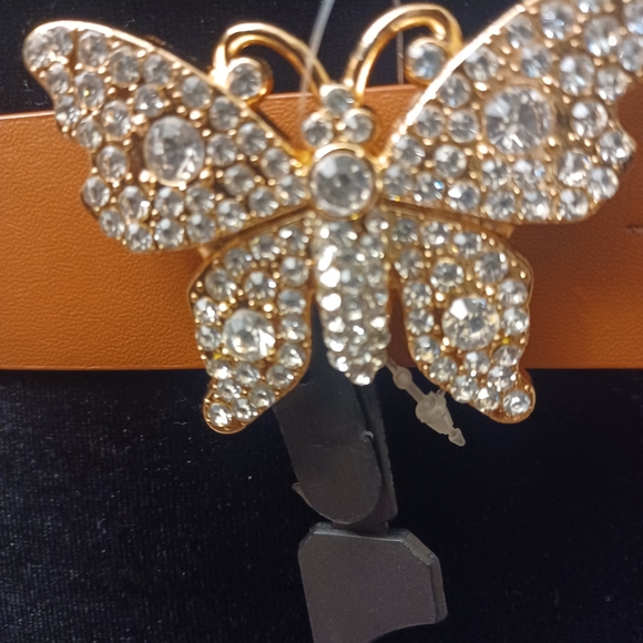 Butterfly Rhinestone Belt - Picture 2 of 2